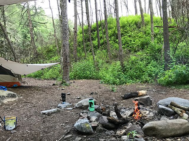 Not a bad 4th of July. #starsinsteadoffireworks
.
.
.
#4thofjuly #hiking #primitive #getoutside #cohuttawilderness #jacksriver #wildlife #freedom #campfire #adventuretramps #advtramps #relax