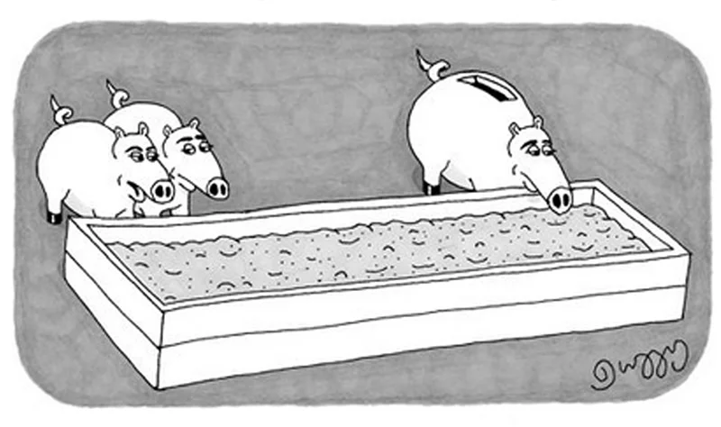"I told you money would change him."