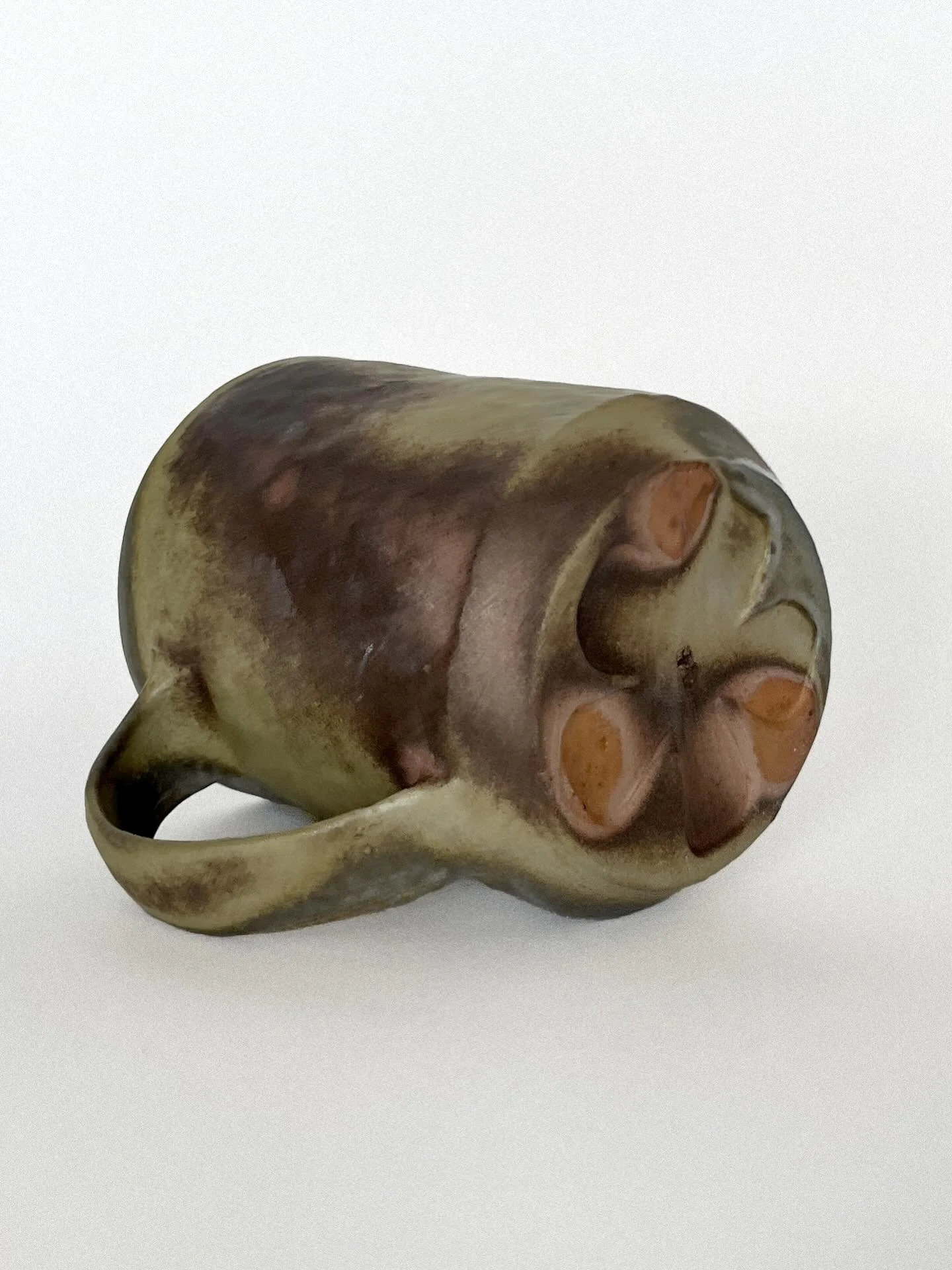 After plenty of wood firings I think this is the piece that finally made me realize how much the clay body contributes to the success of the final product. I can get 100 horrible pieces out of a firing and still stubbornly use that same clay body, ap