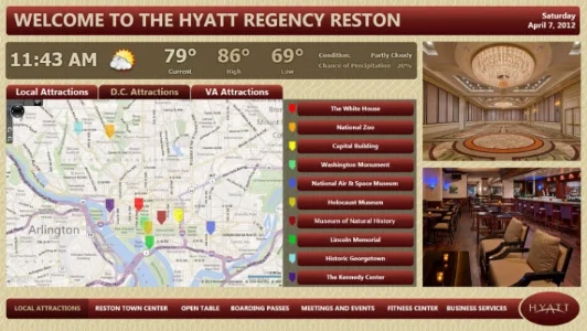 Digital Signage Hospitality Wayfinding Event Announcements Hotel NY.jpg