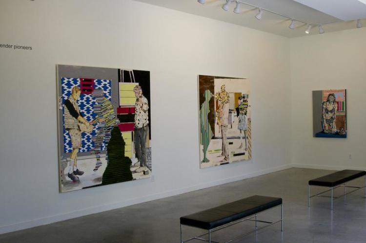 tender pioneers exhibition at linda darke gallery, houston