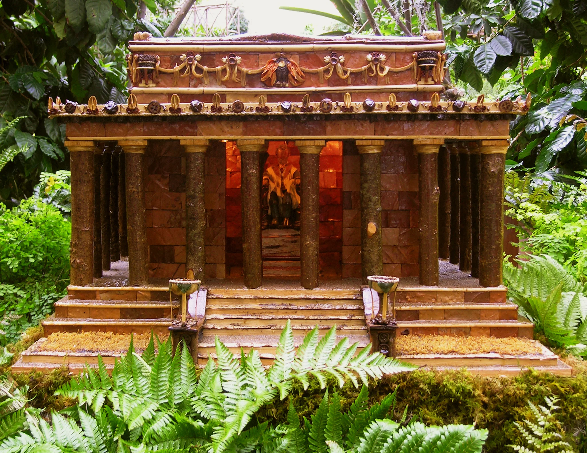 Lincoln Memorial at United States Botanic Garden