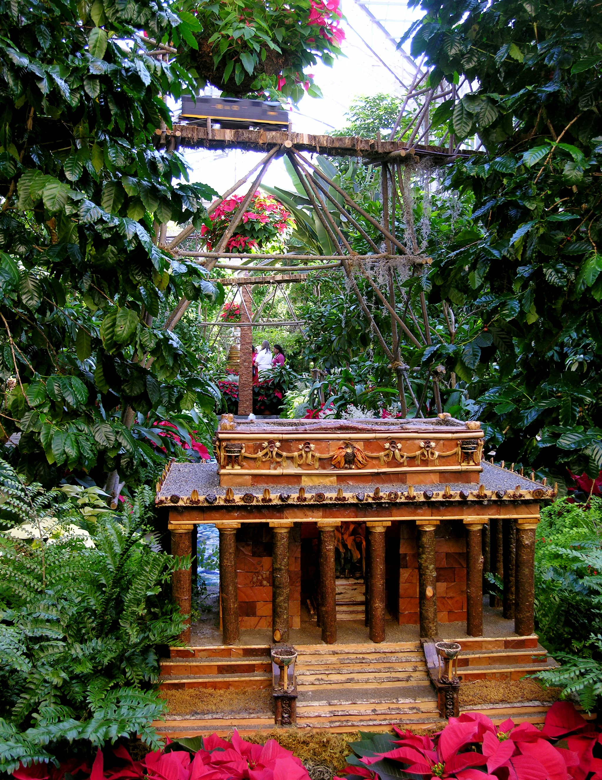 Lincoln Memorial at United States Botanic Garden