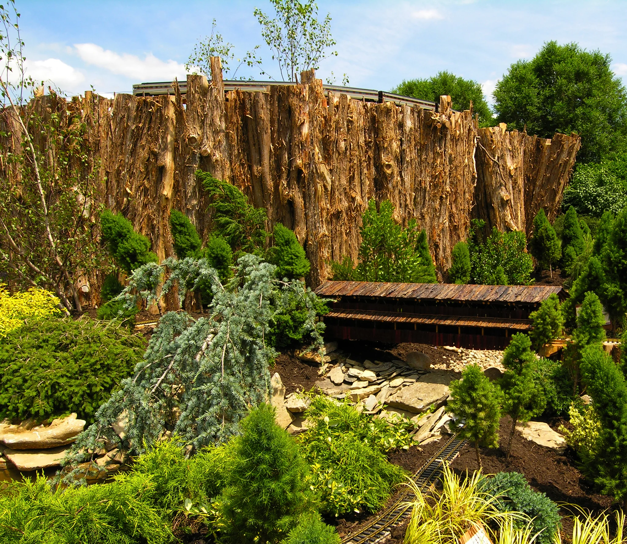 Harpersfield Bridge at Holden Arboretum