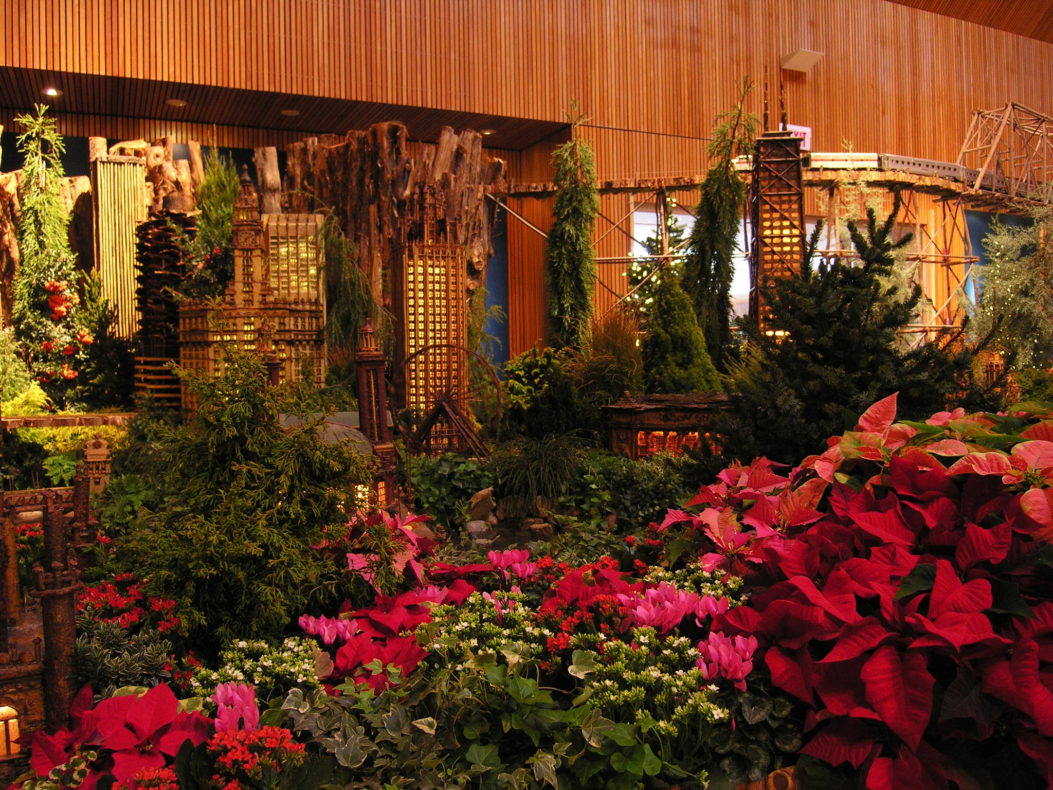 City Scene at Wonderland Express - Chicago Botanic Garden