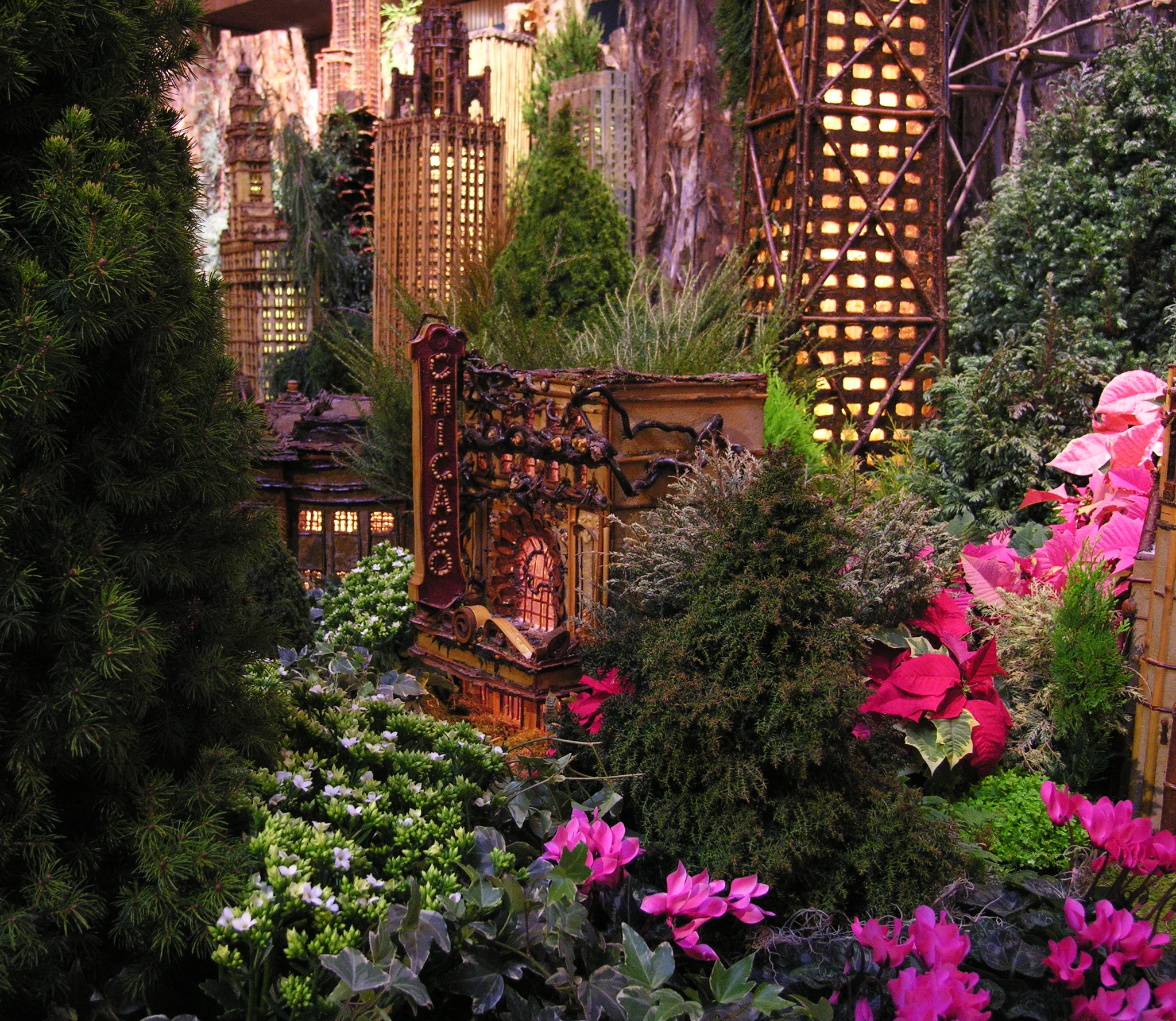Chicago Theater at Wonderland Express - Chicago Botanic Garden