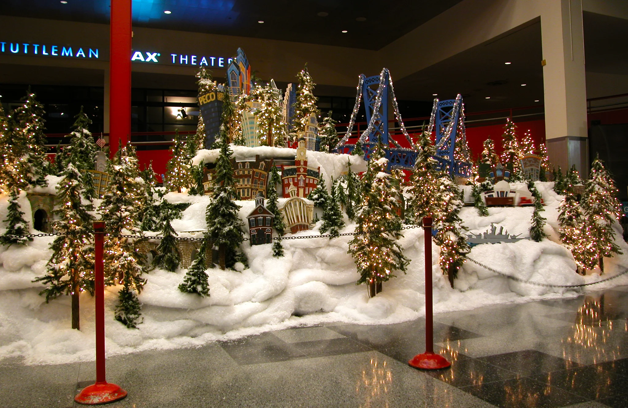 Holiday Garden Railway at The Franklin Institute Science Museum
