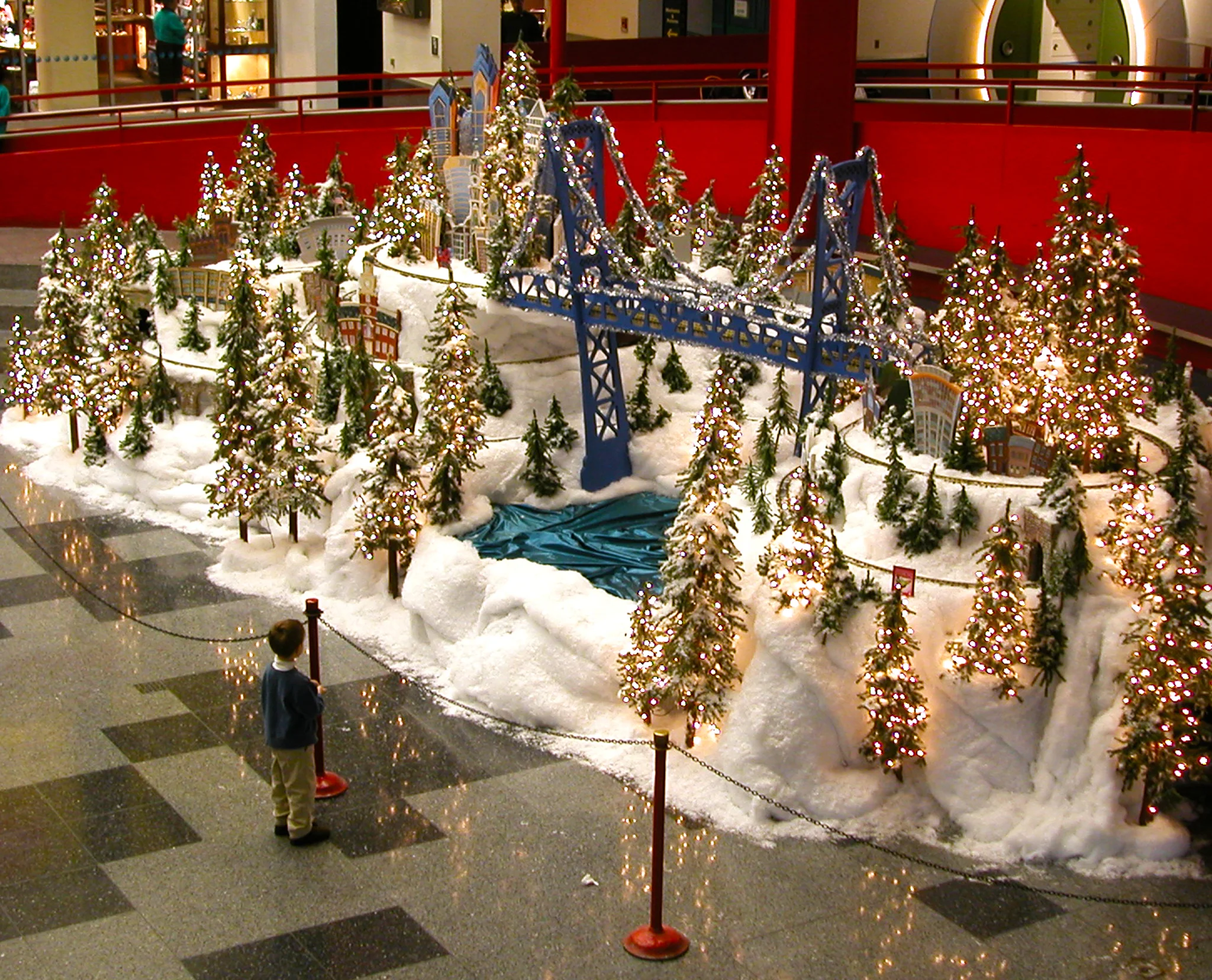 Holiday Garden Railway at The Franklin Institute Science Museum