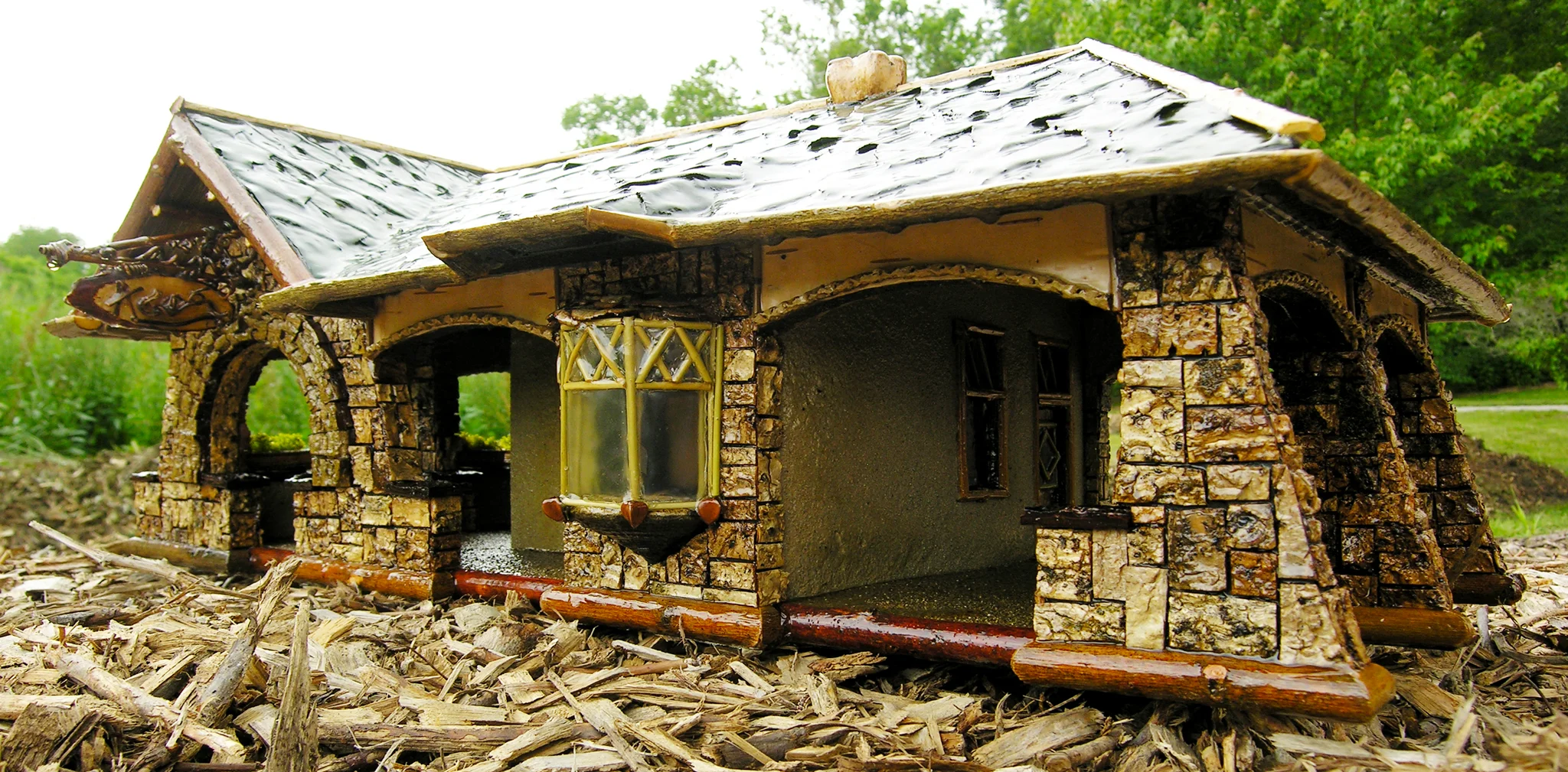 Railroad Station in Kenilworth, IL