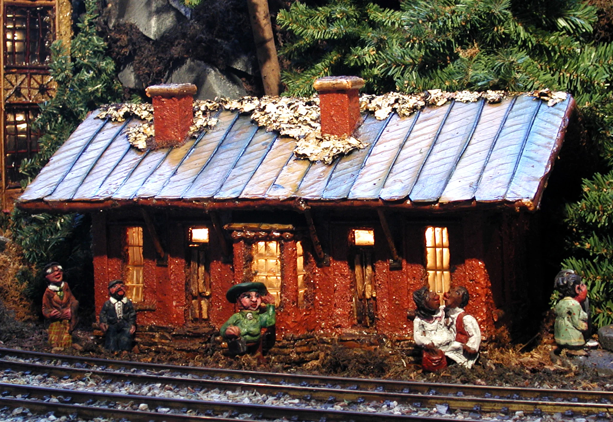 B&S Railroad Station in Glendale, OH