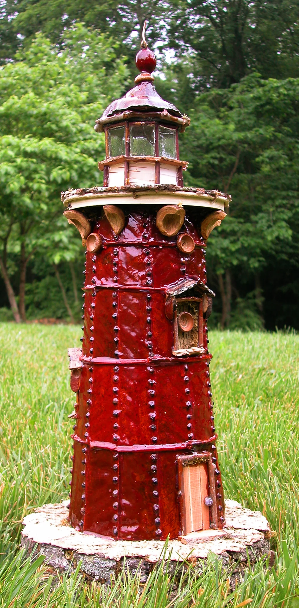 Jeffrey's Hook Light (Little Red Lighthouse) in New York City, NY