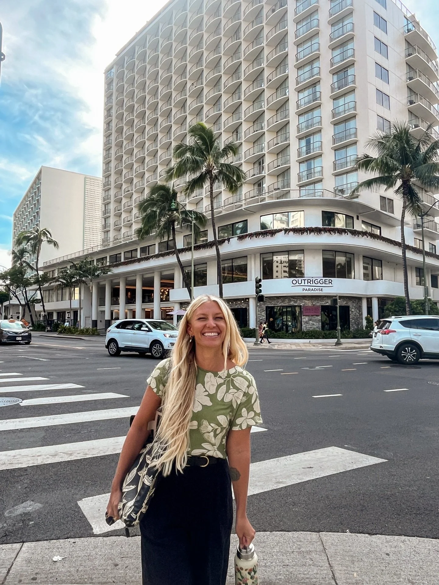 April Dump + Life Update 🌺
First photo is a bit cringe, but Marc snapped this of me finishing up my first day at my new role! This month I&rsquo;ve truly learned to trust the journey of this life, and I&rsquo;m so happy to say I&rsquo;ve also been a