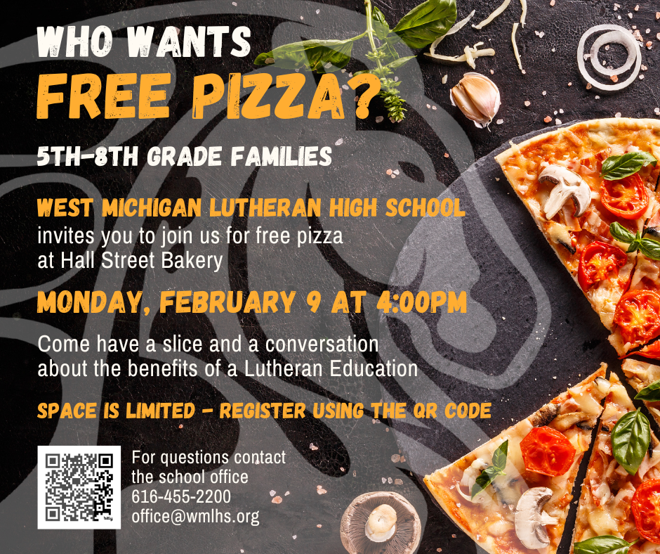 Free Pizza with WMLHS