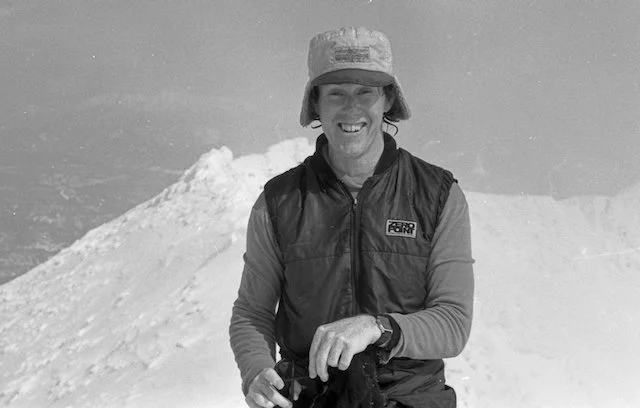 JM in the Tokachi Mts 1986