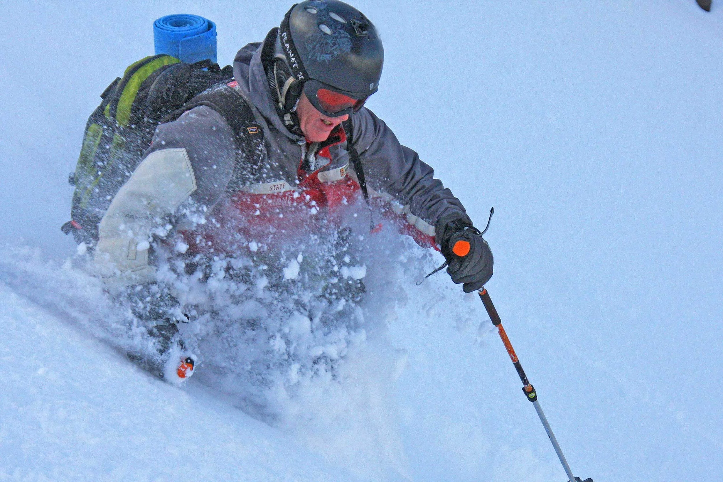 John Morrell in the Tokachi Powder