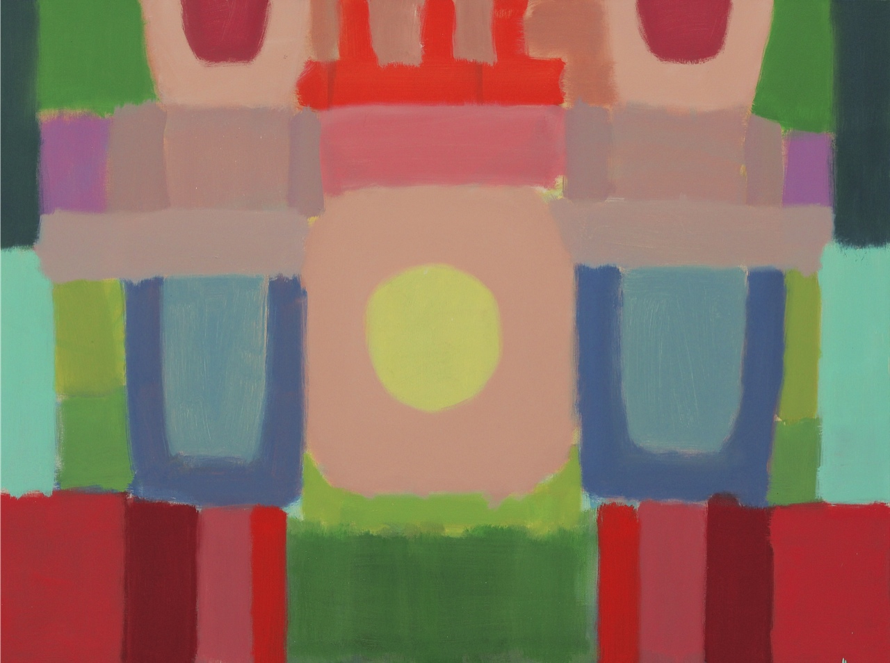 Noonday Sun, 2013, oil on canvas, 36x48