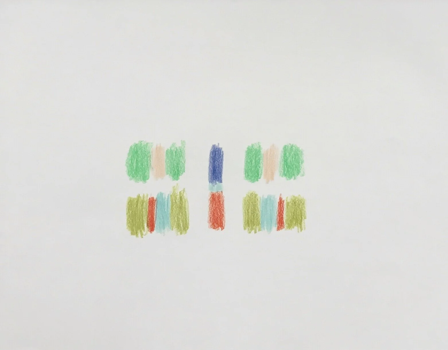 Unity Synapse - Amplification, 2020, colored pencil on paper, 11x14