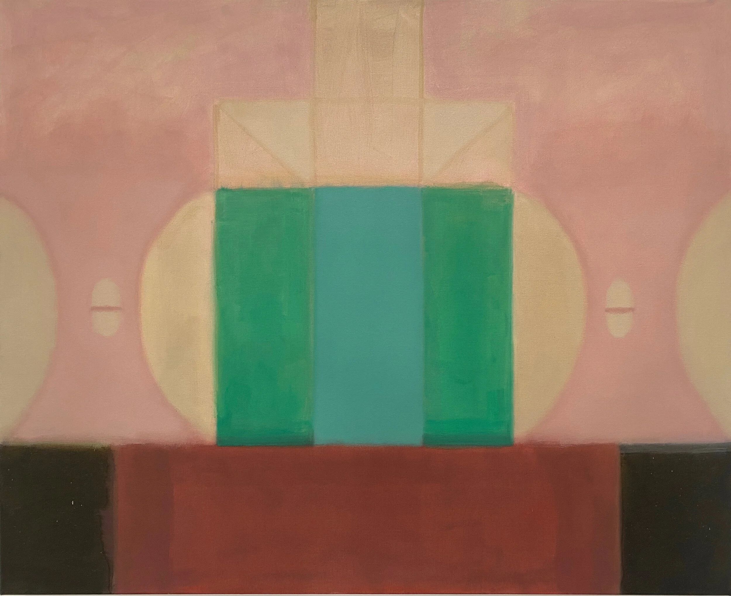 Inner Unity Monument: No. 1, 2020, oil on canvas, 42X52