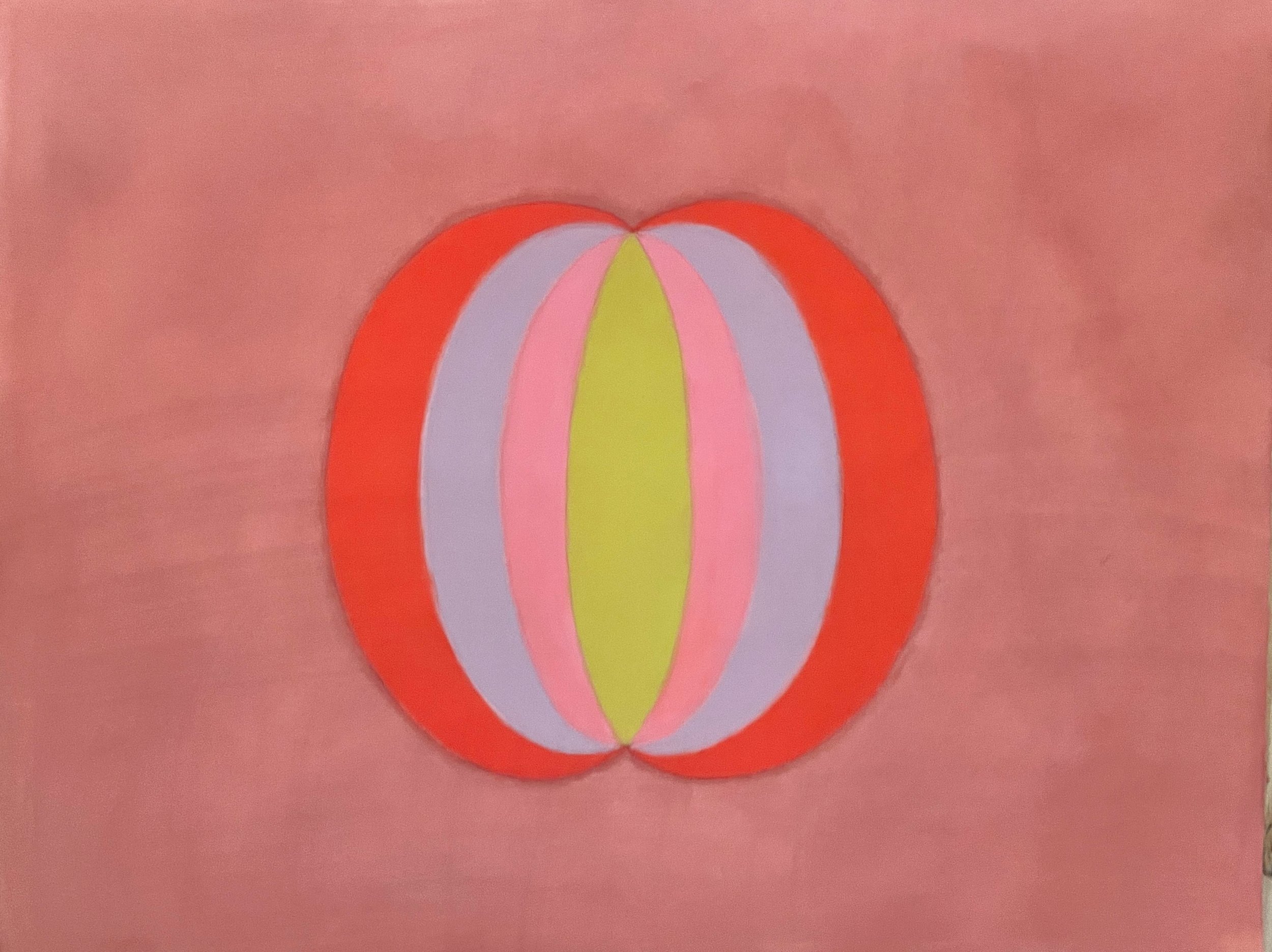 Vermillion Seed, 2026, oil on Arches paper, 2026, 40X51