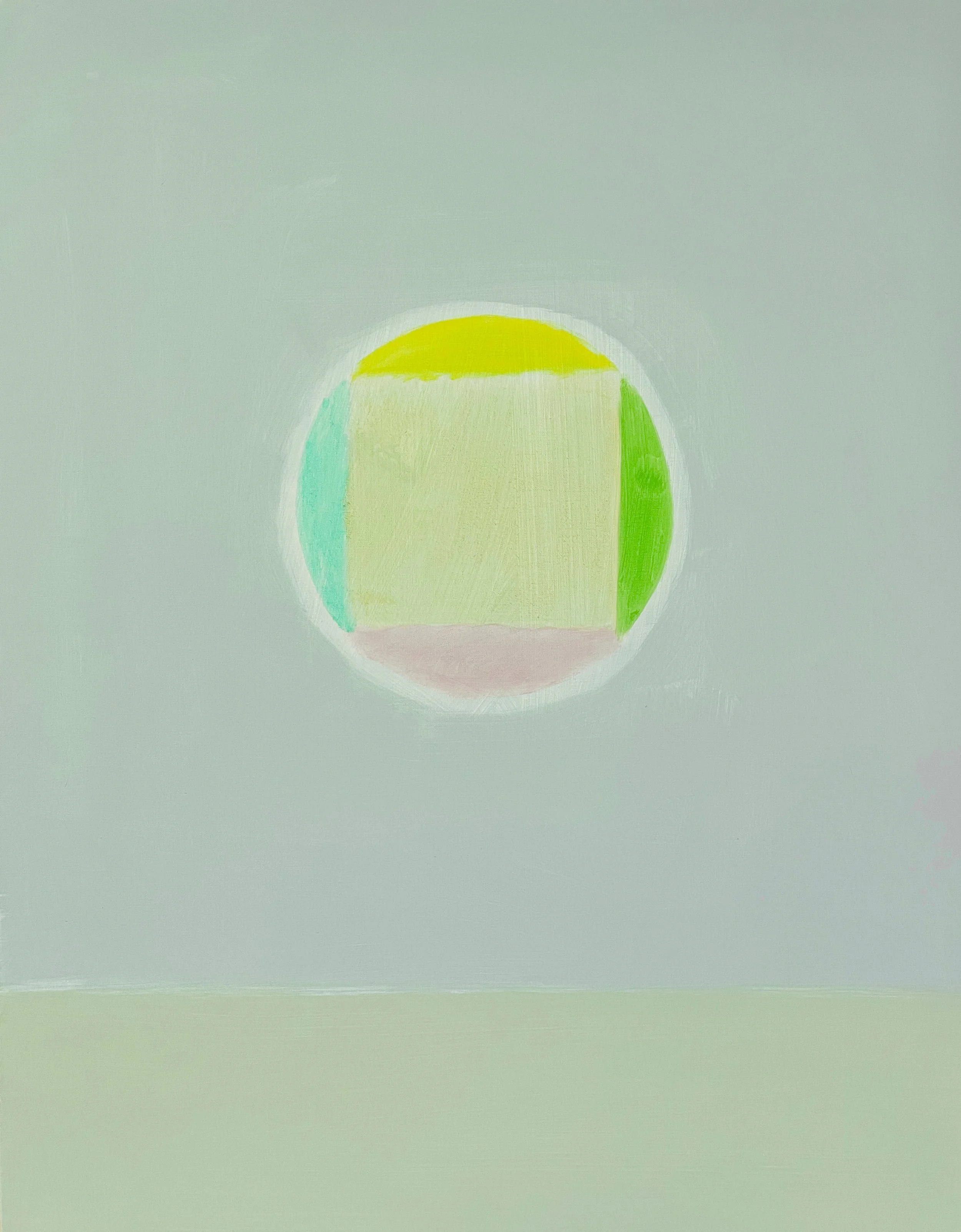 Lunar Energy: Dusk. 2025, oil on canvas, 30X24
