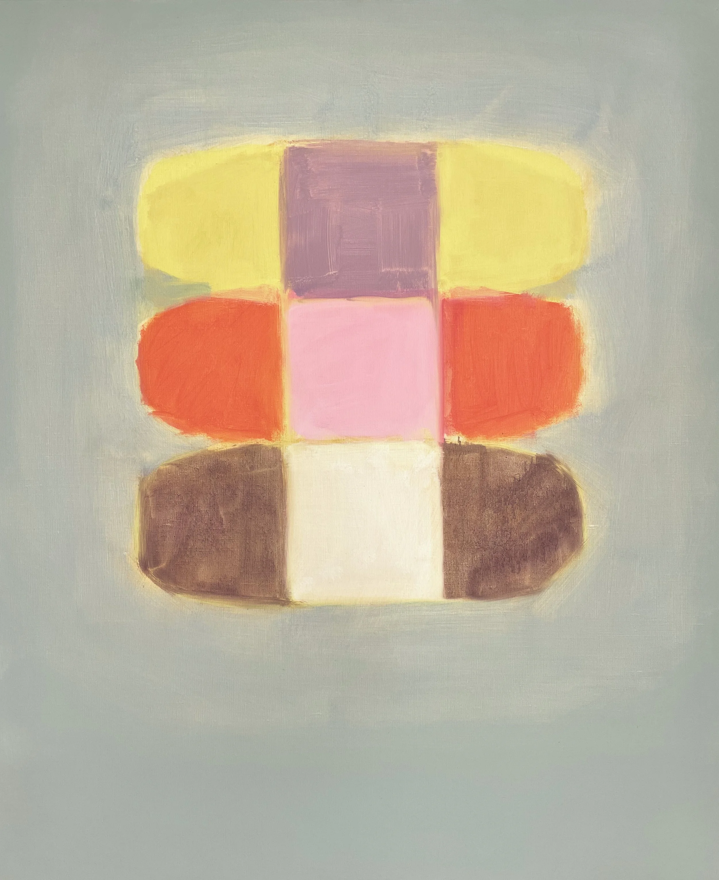 Seed Pathway: Dawn, 2025, oil on linen, 36X30