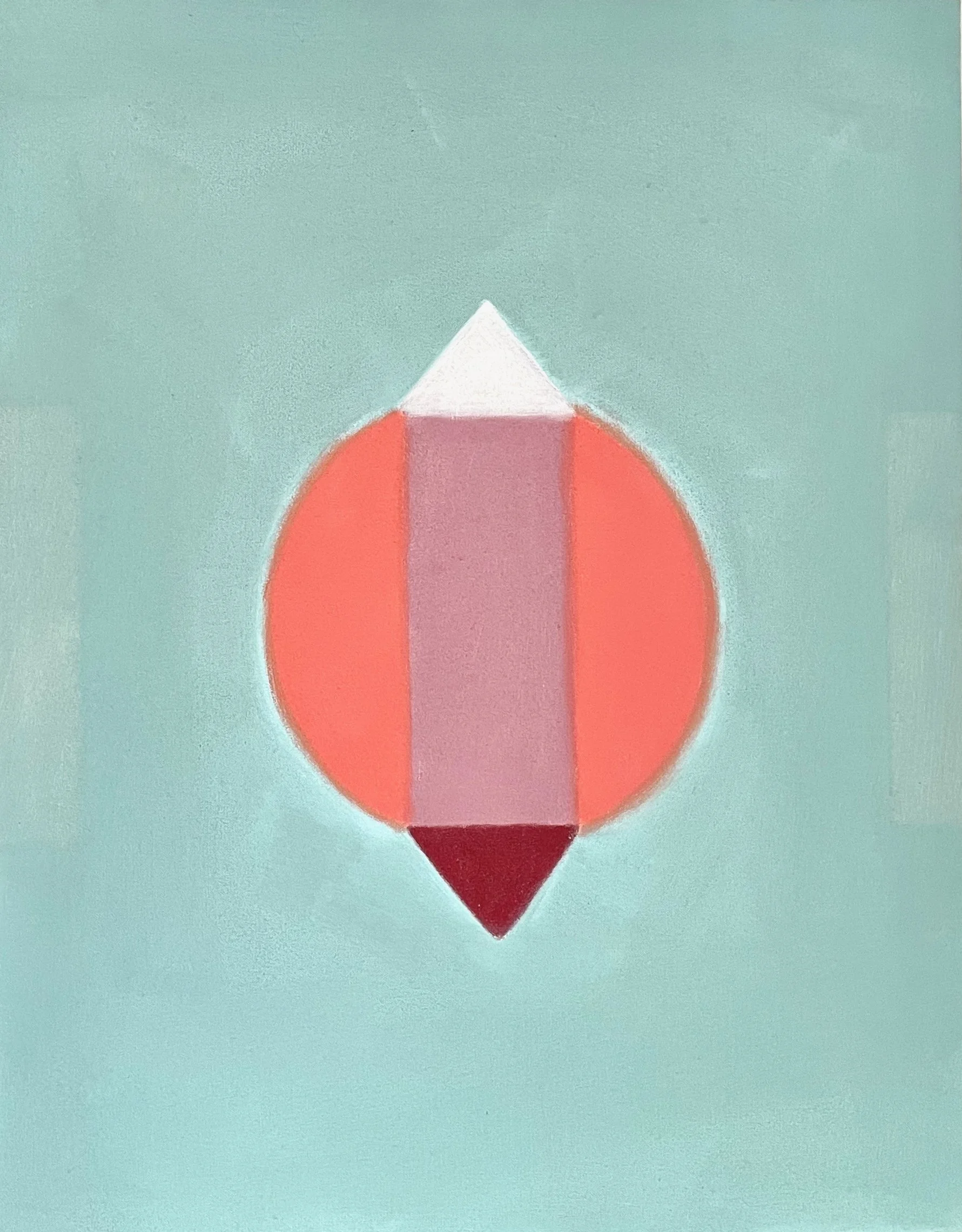 Signal: Great Sound, 2023, oil on canvas, 24X19