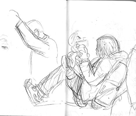 I'm always drawing Jamie.
