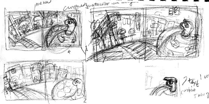 Thumbnail sketches
