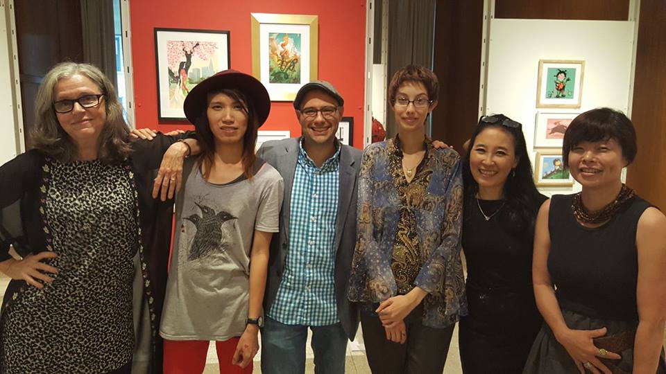 Patricia Keeler, Naroth Kean, Mike Ciccotello, Michelle Lockamy, me, Yuko Katakawa Photo Credit: Zim Lockamy