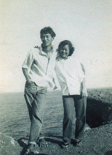 My dad and mom when they were teenagers.