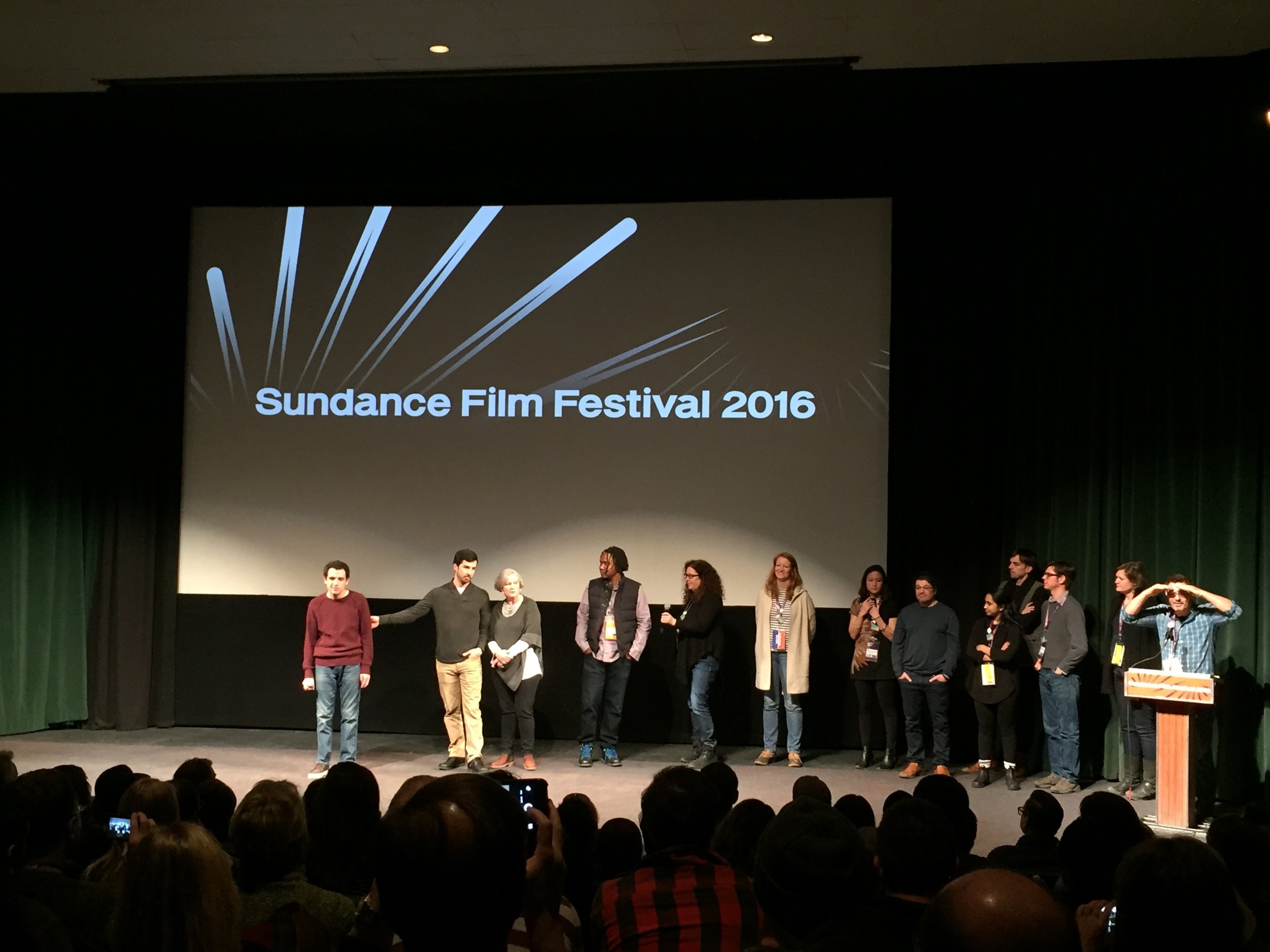 January 2016 | Sundance | The Life Animated - Q&A with the family and the crew.