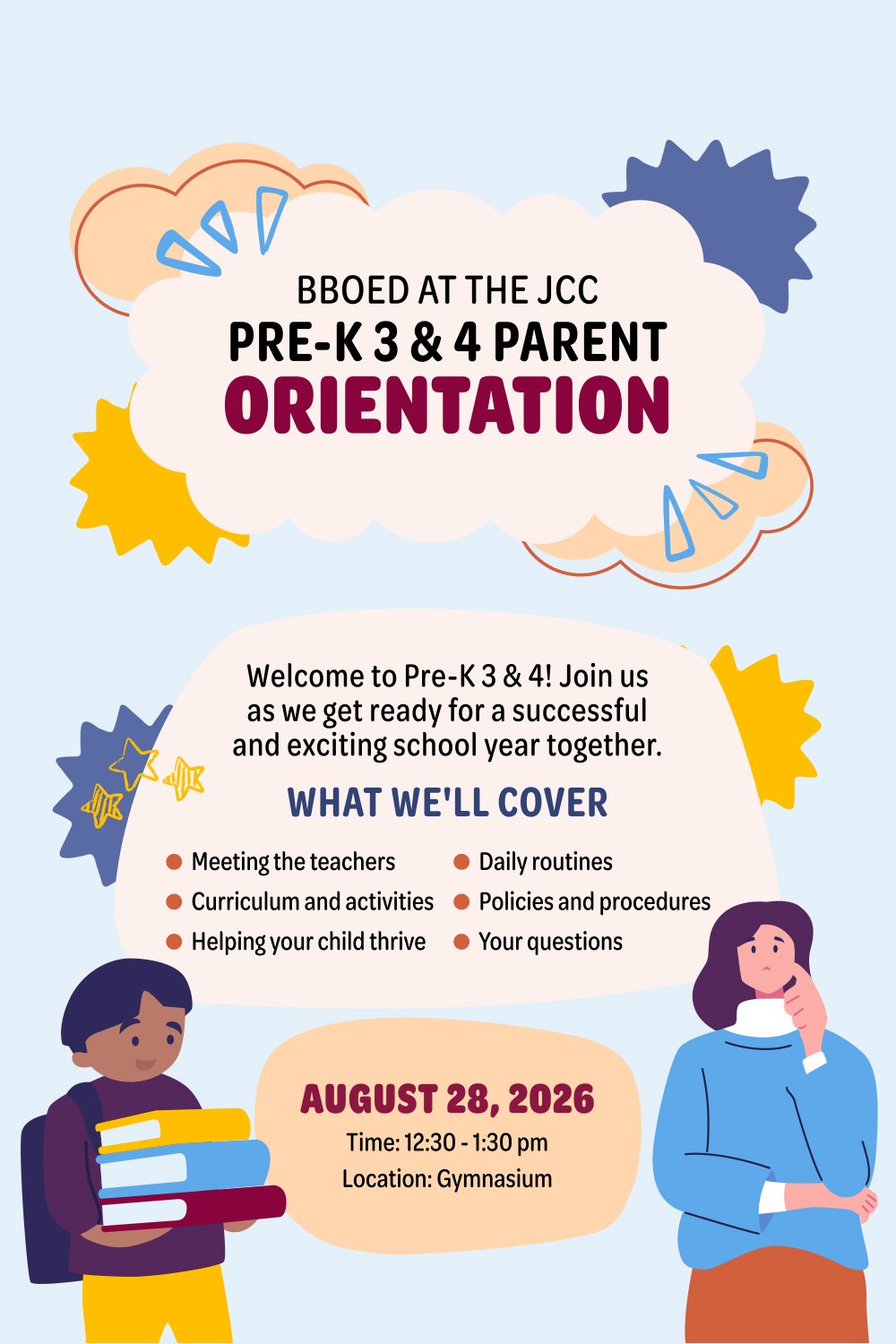 Welcome & Orientation Session