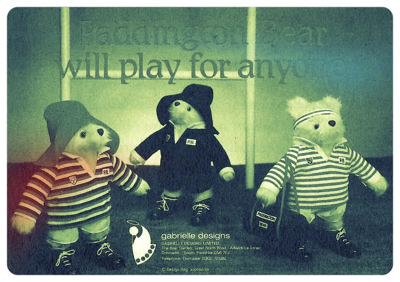 Gabrielle Desaigns パディントンPADDINGTON BEAR Paddington Bear - Shirley Clarkson Gabrielle Designs Limited