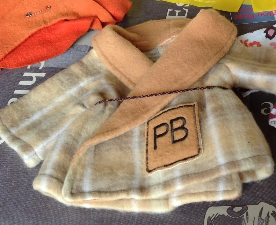 Dressing gown by Gabrielle Designs (pyjamas and bear not included)  The  Paddington Collective