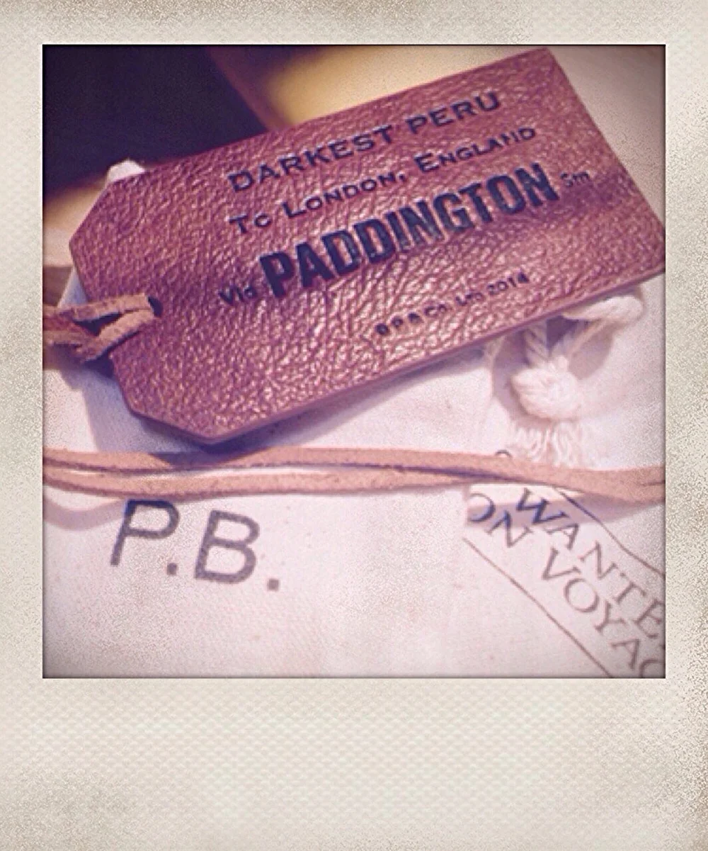 Leather Swing Tag for Gabrielle Designs Paddington Bear — The