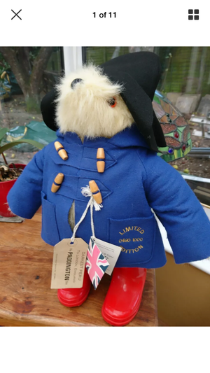 Gabrielle Designs Paddington Bear Ltd Edition signed by Michael