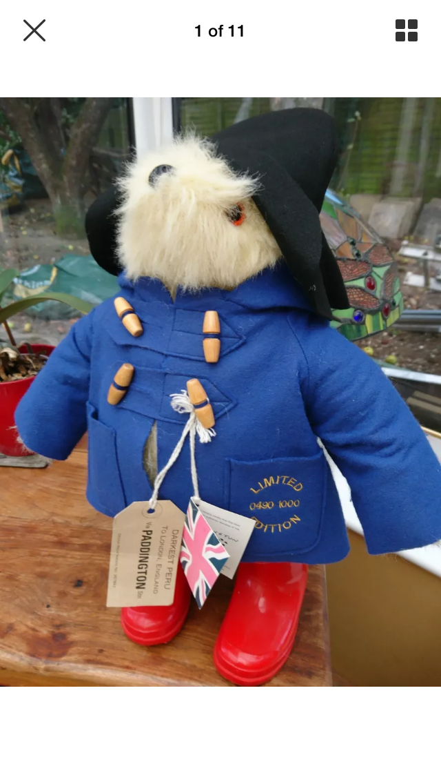 Gabrielle Designs Paddington Bear Ltd Edition signed by Michael