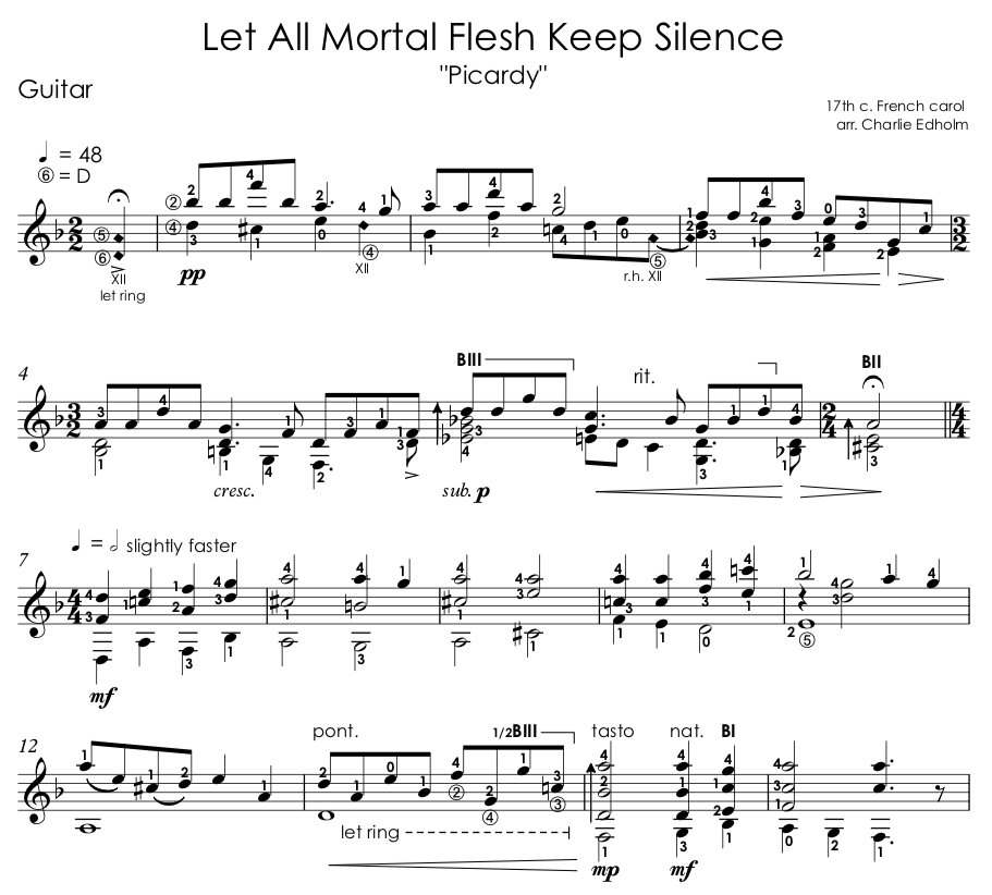 Let All Mortal Flesh Keep Silence