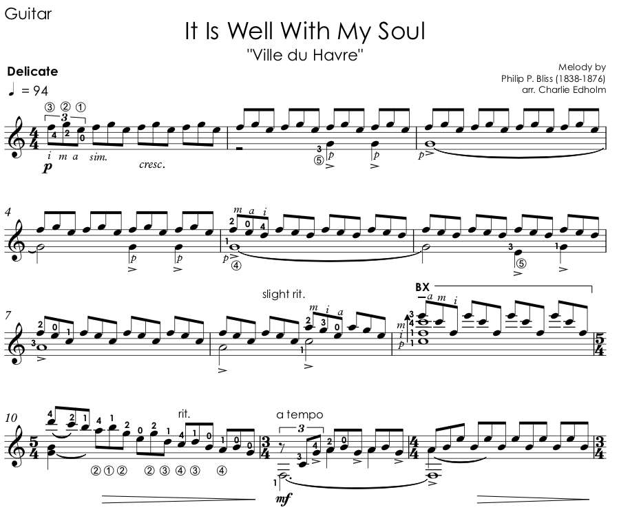 It Is Well With My Soul