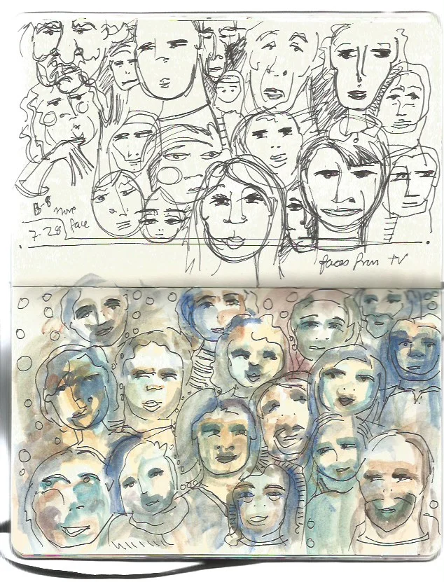 two pages, two different days 7/28 & 8/13