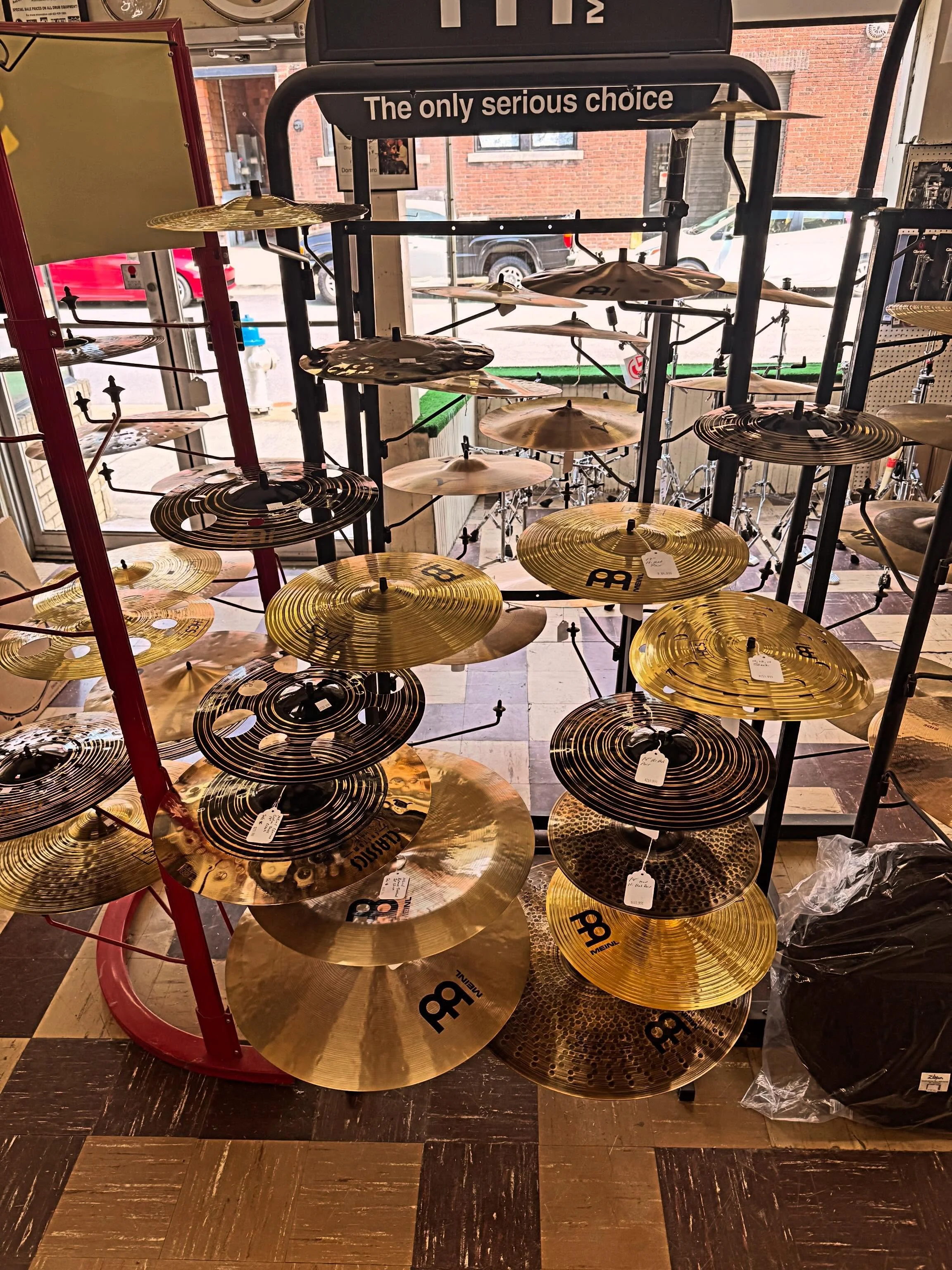 Tons of new @meinlcymbals now in stock.  We got almost everything covered for every budget.  There is not a better time than now to purchase cymbals.  #drummerlife #meinlcymbals #shoplocal #downtownjctn