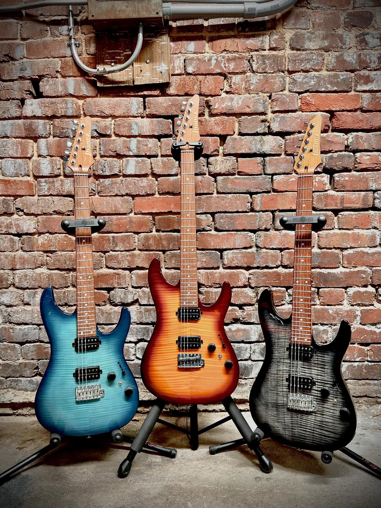Ibanez AZ standard. Not just a pretty face. 
✅ Stainless frets 
✅ Locking tuners
✅ Roasted Maple Neck
✅ Alder Body
✅ All access neck joint
✅ Ready to gig

#electricguitar  #ibanez #rocknroll