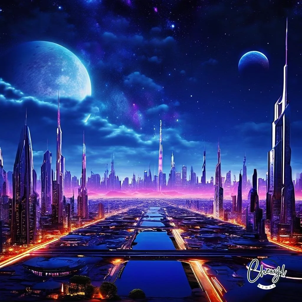 Future City in Space