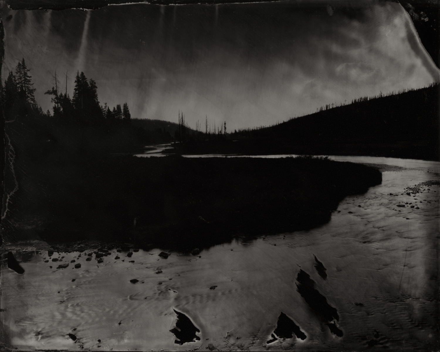 Lewis River #1 (Yellowstone) , 2016 Pigment print on Baryta paper (Diasec mounted, no frame) 42 x 52.5 inches Edition 1 of 5