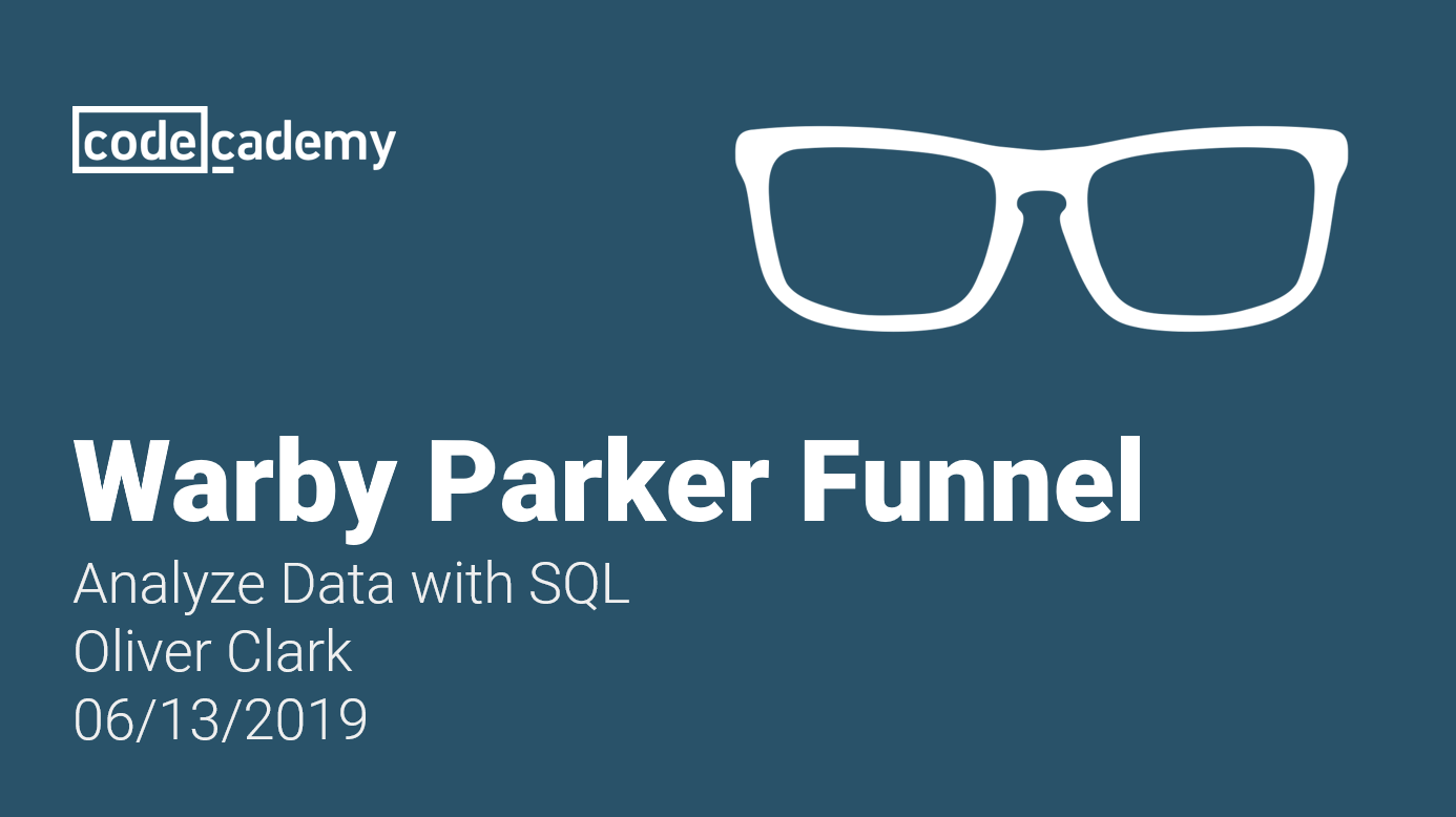 Warby Parker Funnel SQL Project