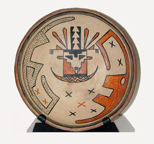 San Ildefonso polychrome bowl