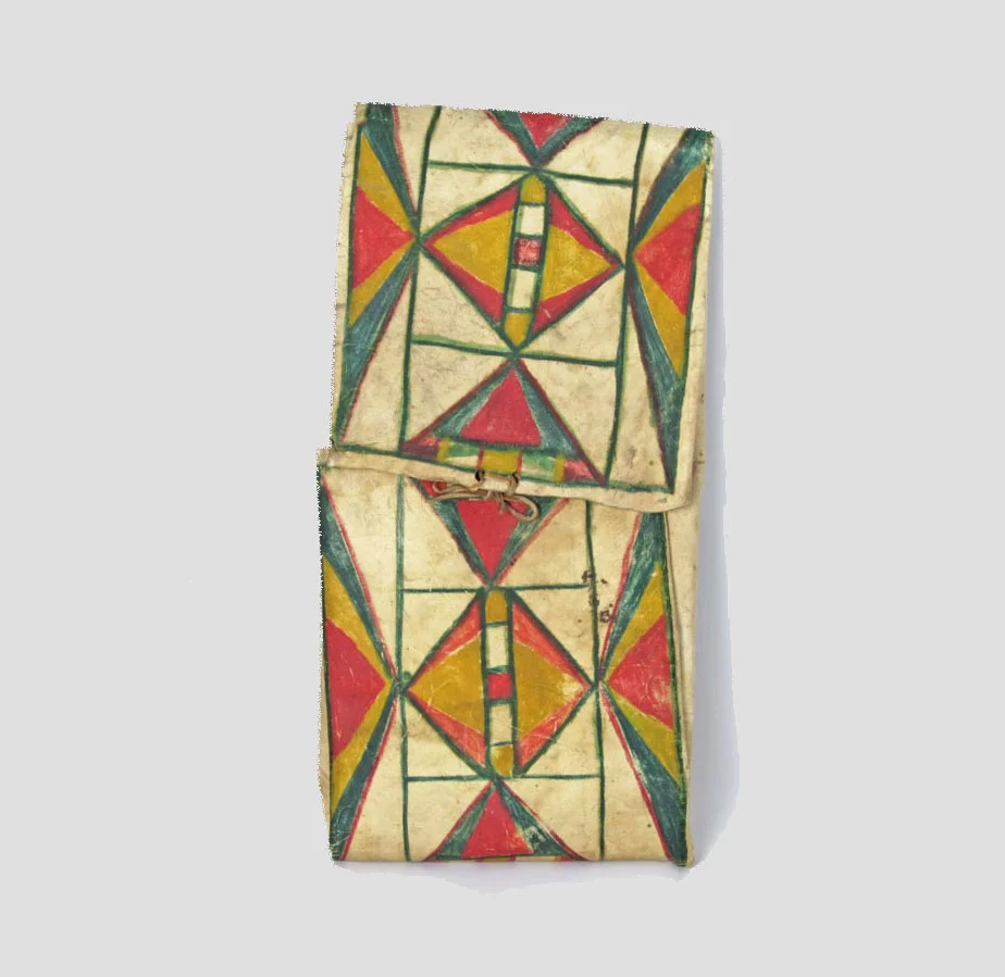 Plains parfleche case, probably Nez Perces
