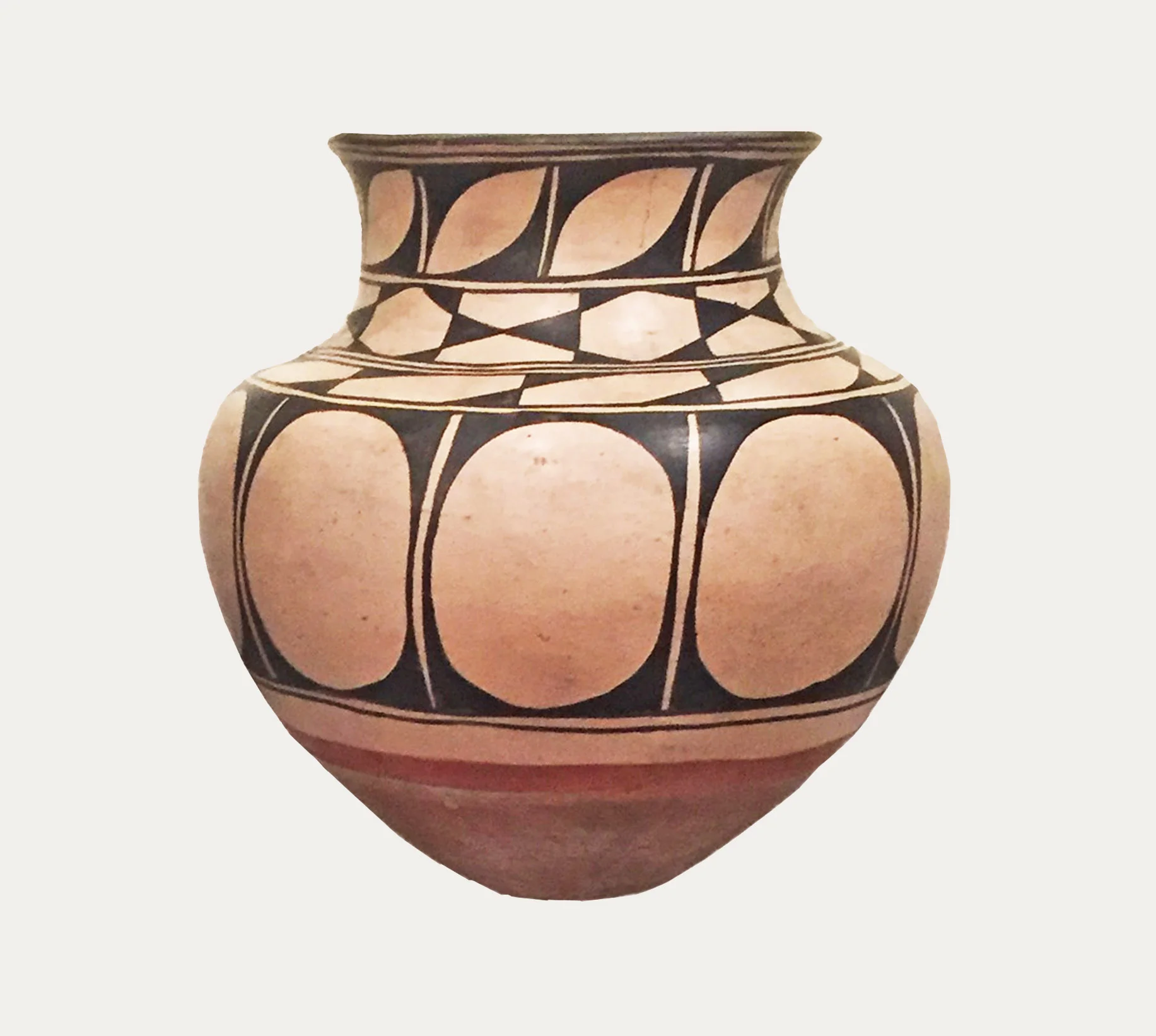 Kewa (Santo Domingo) pottery jar, attributed to Felipita Aguilar Garcia. Circa 1900-1910 http://www.marcyburns.com/pottery-collection/bvt2rmijedhqz90jynpv4yohr05yus