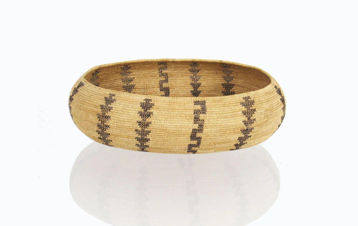 Mono boat-shaped basket http://www.marcyburns.com/baskets-collection/monache-western-mono-boat-shaped-basket