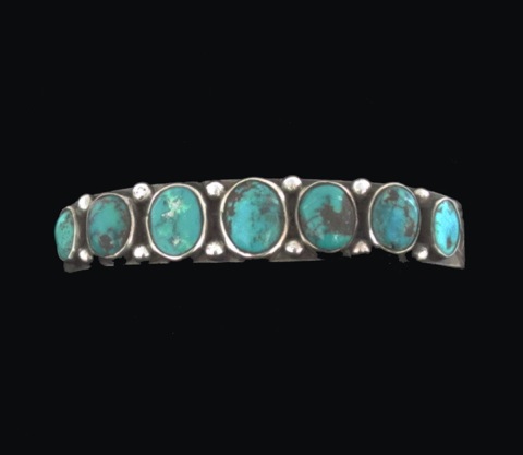 Navajo row bracelet — Marcy Burns American Indian Arts